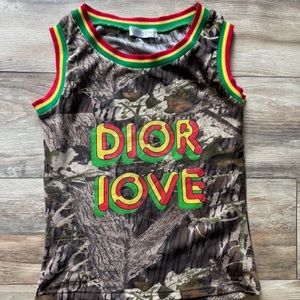 Dior rasta collection top